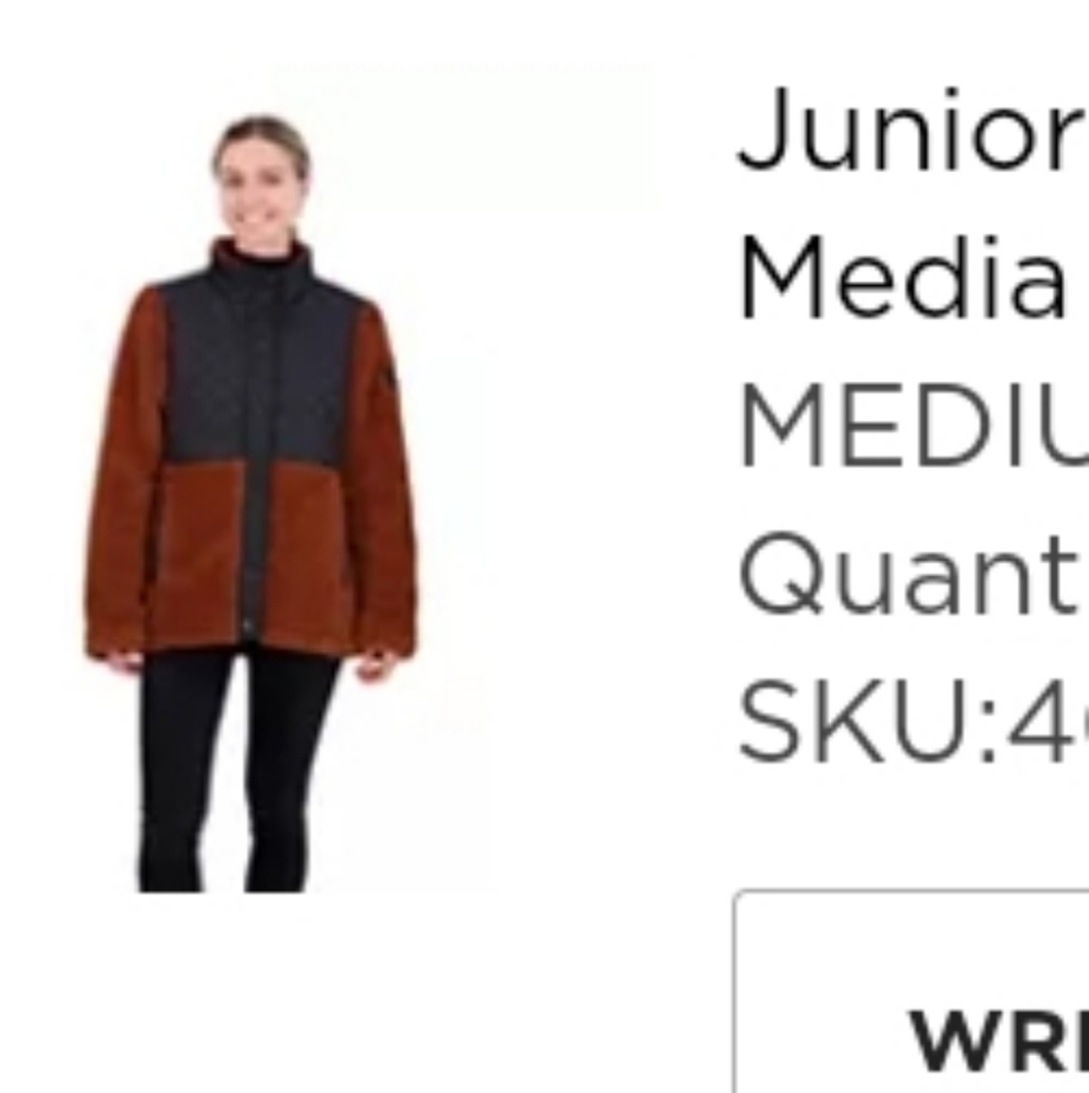 Madden girl jacket, burnt orange, black
